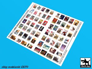 BLACK DOG P72002 - 1:72  WW II Russian Propaganda posters (67 posters)