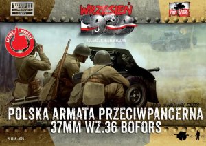 FIRST TO FIGHT 025 -  September 1939 - 1:72 37mm Wz.36 Bofors Polish AT Gun