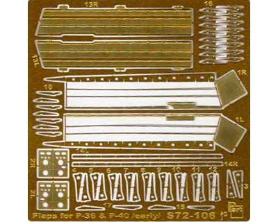 Go to product PART S72106 - 1:72 P-36/40 early flaps