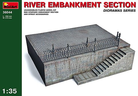 Go to product MINIART 36044 - 1:35 River Embankment Section