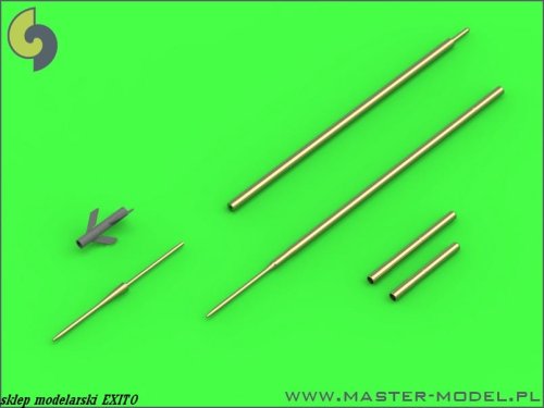 Go to product MASTER AM-48-119 - 1:48 Su-7 Fitter A Pitot tubes and gun barrel 30mm