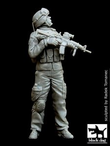BLACK DOG F35008 - 1:35 US soldier patrol in Iraq