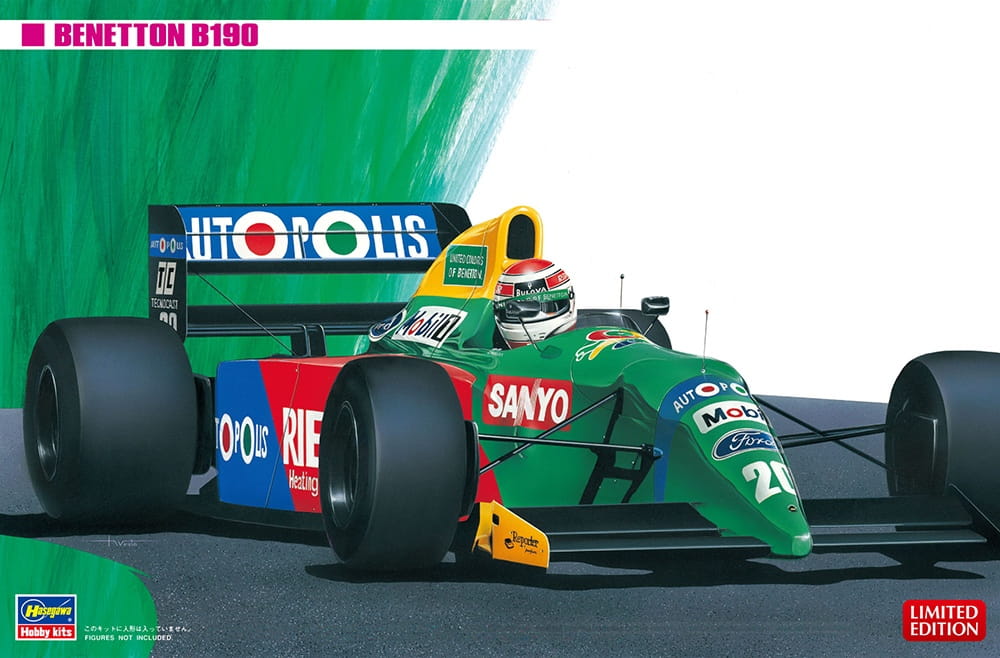 Go to product HASEGAWA 20340 - 1:24 Benetton B190
