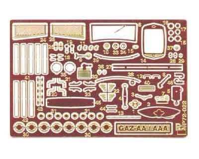 Go to product PART P72022 - 1:72 GAZ AA