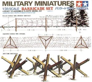 TAMIYA 35027 - 1:35 Barricade Set