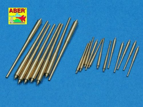 Go to product ABER 1:350L-45  - 1:350 Set of Barrels for Prinz Eugen class crusies 203mm x 8; 105mm x 12