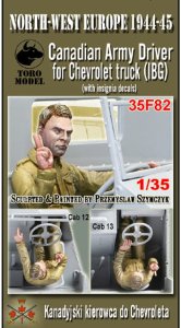 TORO MODEL 35F82 - 1:35 NWE 1944-45 Canadian Army Driver for Chevrolet truck