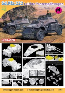 DRAGON 7393 - 1:72 Sd.Kfz. 222