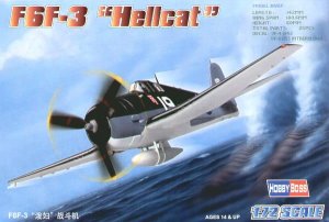 HOBBY BOSS 80256 - 1:72 F6F-3 Hellcat