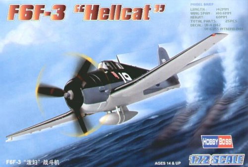 Go to product HOBBY BOSS 80256 - 1:72 F6F-3 Hellcat
