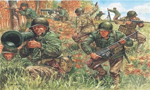 Go to product ITALERI 6046 - 1:72 American Infantry