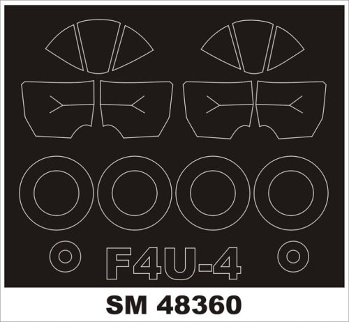 Go to product MONTEX SM48360 - 1:48 F4U-4 Corsair