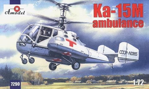 Go to product AMODEL 7290 - 1:72 Kamov Ka-15M Ambulance
