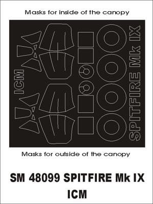 Go to product MONTEX SM48099 - 1:48 Spitfire Mk.IX