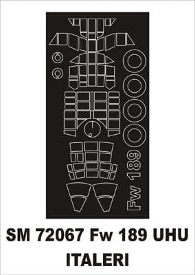 Go to product MONTEX SM72067 - 1:72 Focke Wulf Fw-189