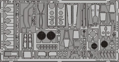 Go to product EDUARD 32257 - 1:32 Kittyhawk Mk.I/Mk.III exterior