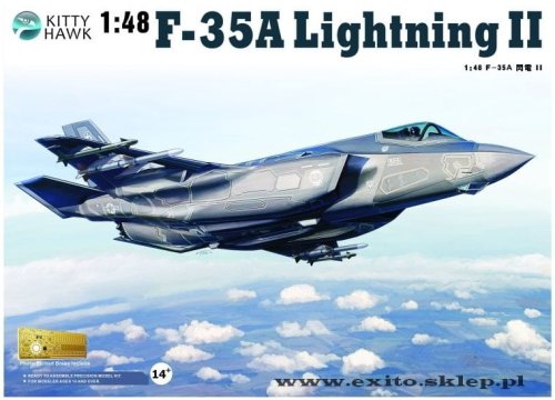 Go to product KITTY HAWK 80103 - 1:48 F-35A Lightning II