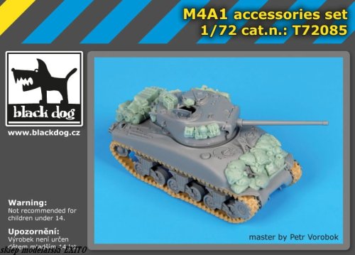 Go to product BLACK DOG T72085 - 1:72 M4A1 accessories set