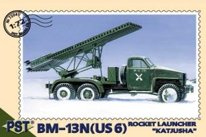 PST 72041 - 1:72 BM-13N Katjusha on the base of Studebaker US6