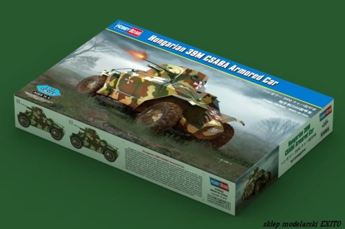 Go to product HOBBY BOSS 83866 - 1:35 Hungarian 39M CSABA Armored Car