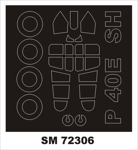 Go to product MONTEX SM72306 - 1:72 Curtiss P-40E