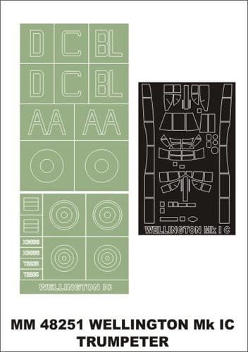 Go to product MONTEX MM48251 - 1:48 Wellington Mk.IC