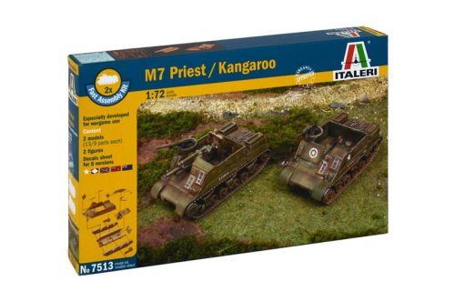 Go to product ITALERI 7513 - 1:72 M7 Priest / Kangaroo