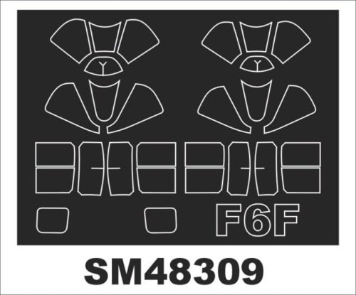 Go to product MONTEX SM48309 - 1:48 F6F Hellcat