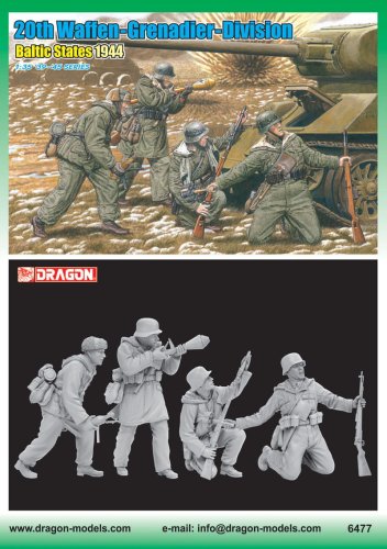 Go to product DRAGON 6477 - 1:35 20th Waffengrenadier Division
