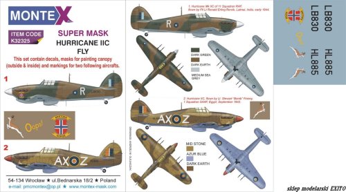 Go to product MONTEX K32325 - 1:32 Hurricane Mk.IIC
