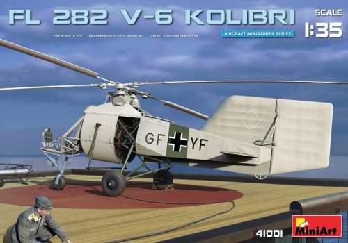 Go to product MINIART 41001 - 1:35 Fi 282 V-6 Kolibri