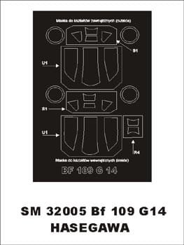 Go to product MONTEX SM32005 - 1:32 Messerchmitt Bf-109 G-14