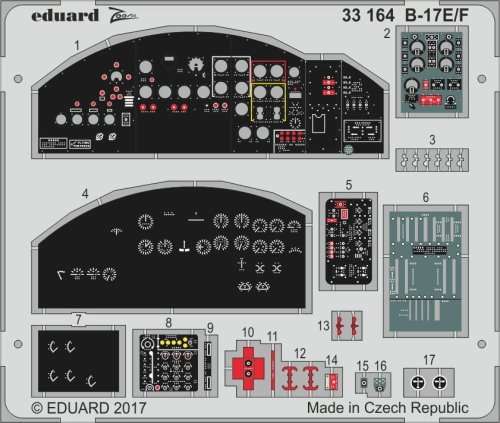 Go to product EDUARD 33164 - 1:32 B-17E/F