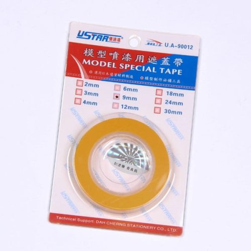 Go to product U-STAR UA90012-9 - Masking Tape 9mm