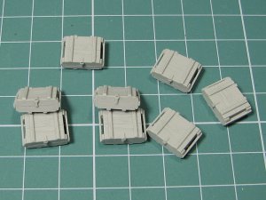 EUREKA XXL E-035 - 1:35 Modern russian ammo crates for 7,62mm AK-47 ammo, Type I