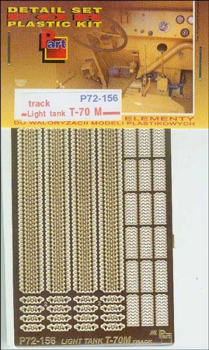 Go to product PART P72156 - 1:72 T-70 M Soviet Light Tank - Track
