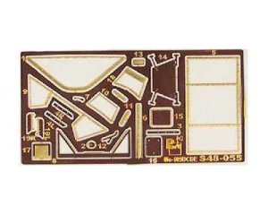 PART S48055 - 1:48 Bf-109 B/C/D/E canopy frames