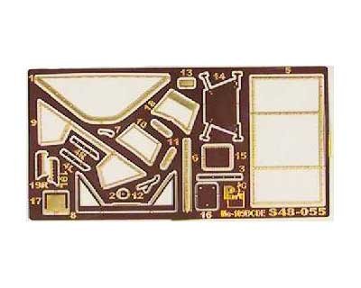 Go to product PART S48055 - 1:48 Bf-109 B/C/D/E canopy frames