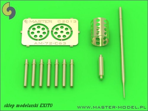 Go to product MASTER AM-72-063 - 1:72 A-10 Thunderbolt Iand Pitot tube and GAU-8 Avenger cannon