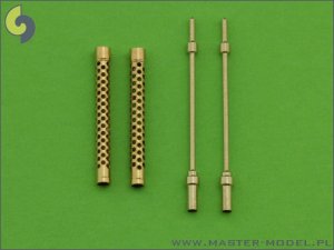 MASTER AM-48-054 - 1:48 Gun barrels for Italian MG Breda SAFAT 12,7mm