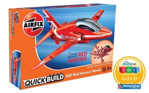 AIRFIX J6018 - RAF Red Arrows Hawk - Quick Build