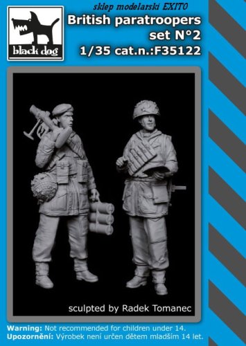 Go to product BLACK DOG F35122 - 1:35 British paratropers set N°2