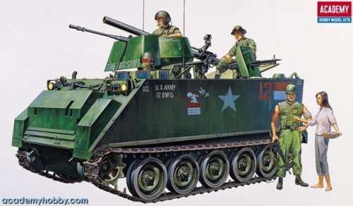 Go to product ACADEMY 13266 - 1:35 M-113A1 Vietnam version