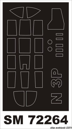 Go to product MONTEX SM72264 - 1:72 Northrop N-PB