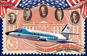 RODEN 324 - 1:144 Lockheed VC-140B JetStar