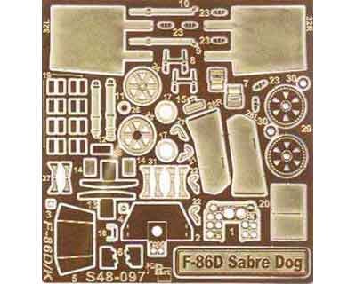 Go to product PART S48097 - 1:48 F-86 D Sabre Dog