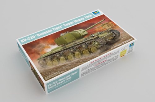 Go to product TRUMPETER 05553 - 1:35 KV-220 Russian Tiger Super Heavy Tank
