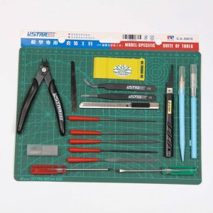 U-STAR UA90076 - Modeling Tool Set 18 in 1 w/ mat