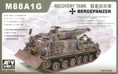 Go to product AFV CLUB 35S33 - 1:35 M88A1G Bergepanzer Recovery Tank