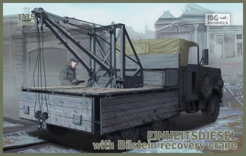 Go to product IBG 35006 - 1:35 Einheitsdiesel with Bilstein recovery crane